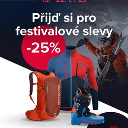Sleva 25% na skialpové vybavení i oblečení!!!
