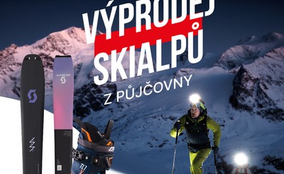 Výprodej skialpů a skialpových bot