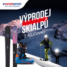 Výprodej skialpů a skialpových bot